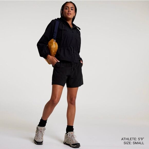 New Women's CALIA Women's Hooded long sleeve Windbreaker black size XL $118 - Picture 3 of 11